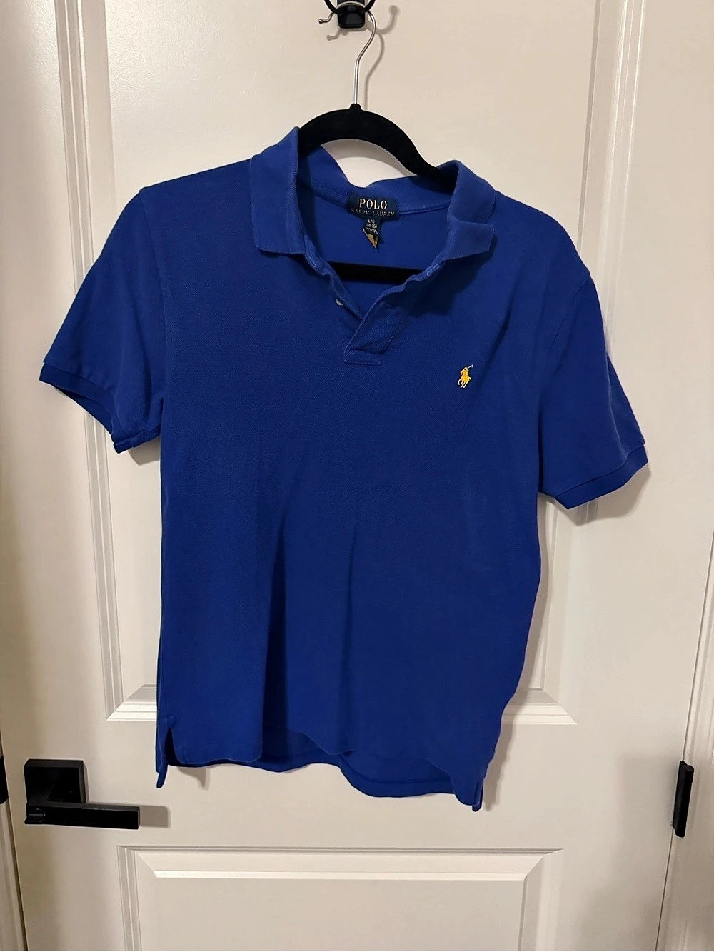 Boys’ Polo Ralph Lauren Polo Shirt Blue Size Large